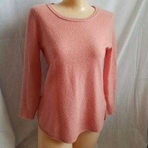 Sparrow Small Cashmere Pink Peach Sweater